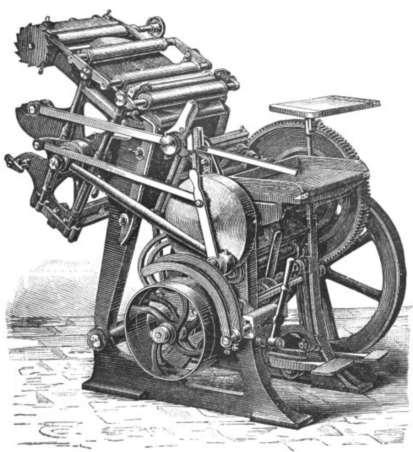 An early design of the Imaginarium Machine